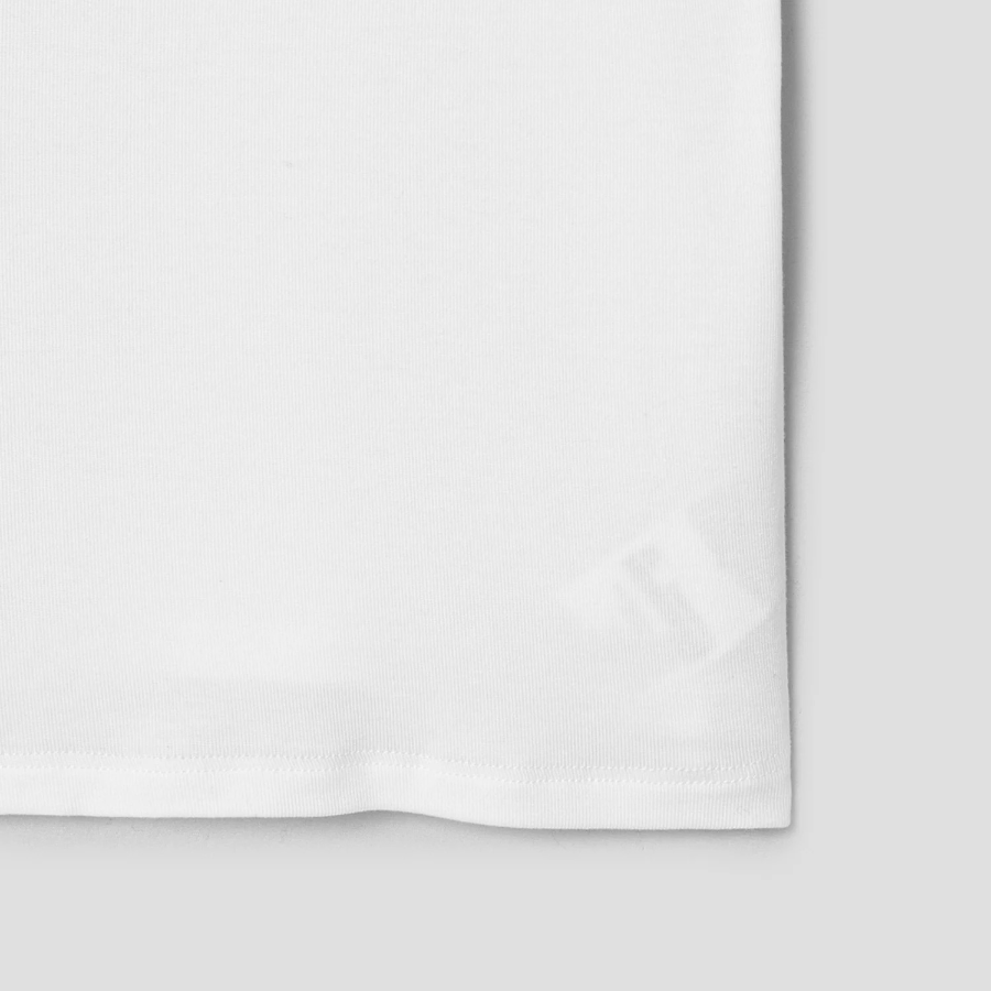 Theory Women Ribbed Viscose Tiny Tee - White