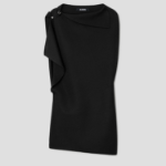 JACQUEMUS La Mini Robe Trapeze - Black