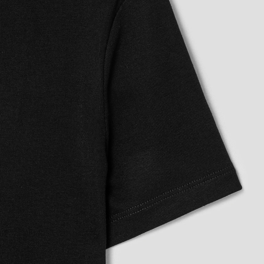 Theory Women Ribbed Viscose Tiny Tee - Black