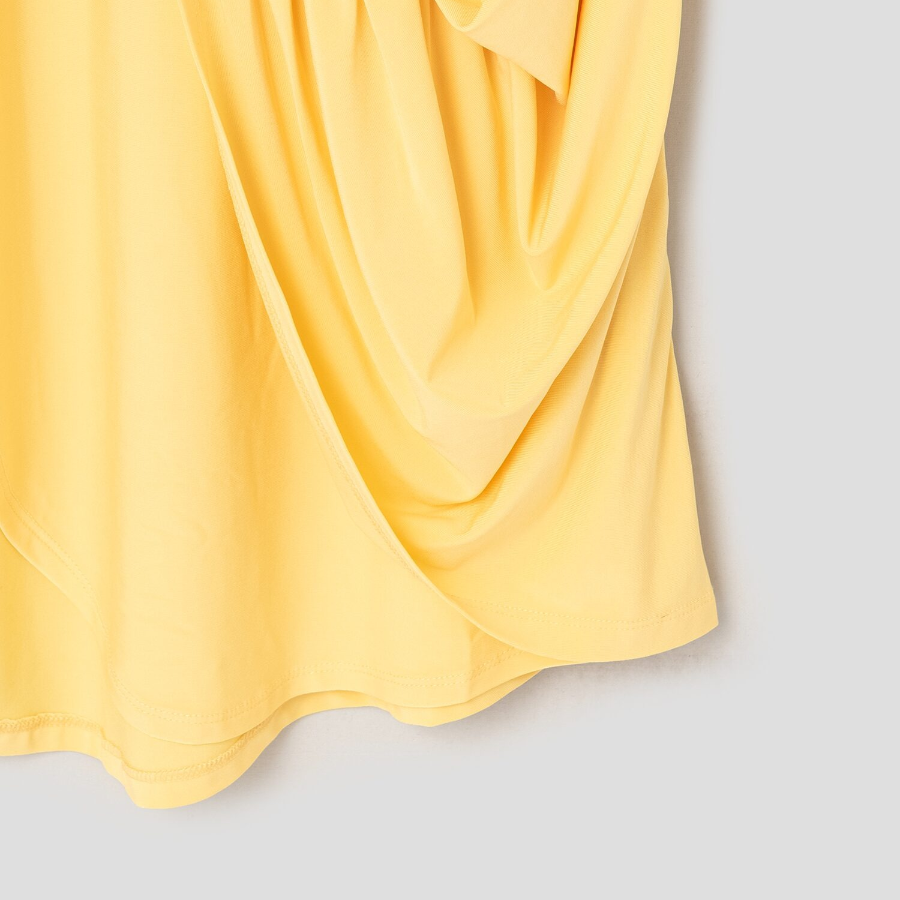 JACQUEMUS La Robe Peplo Courte - Yellow