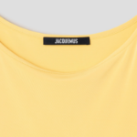 JACQUEMUS La Robe Peplo Courte - Yellow