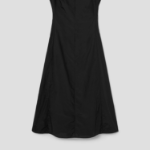 Theory Women Soft Lawn Vneck Open Back Dress - Black