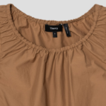 Theory Women Soft Lawn Gather Tiered Dress - Bronze