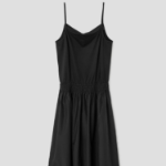 Theory Women Interlock Knit Smocked Pullon Dress - Black