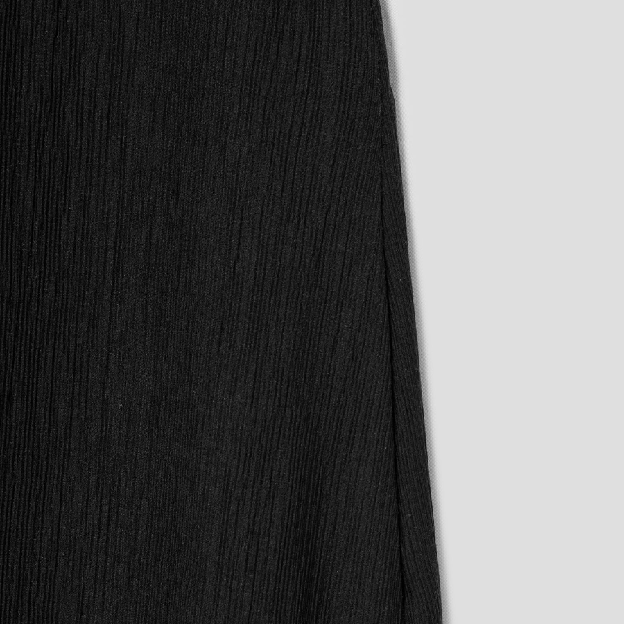 Theory Women Willow Crepe Sleeveless Henley Dress - Black