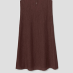 Theory Women Willow Crepe Sleeveless Henley Dress - Marron