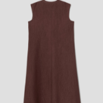 Theory Women Willow Crepe Sleeveless Henley Dress - Marron