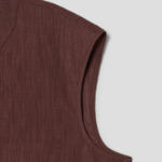 Theory Women Willow Crepe Sleeveless Henley Dress - Marron