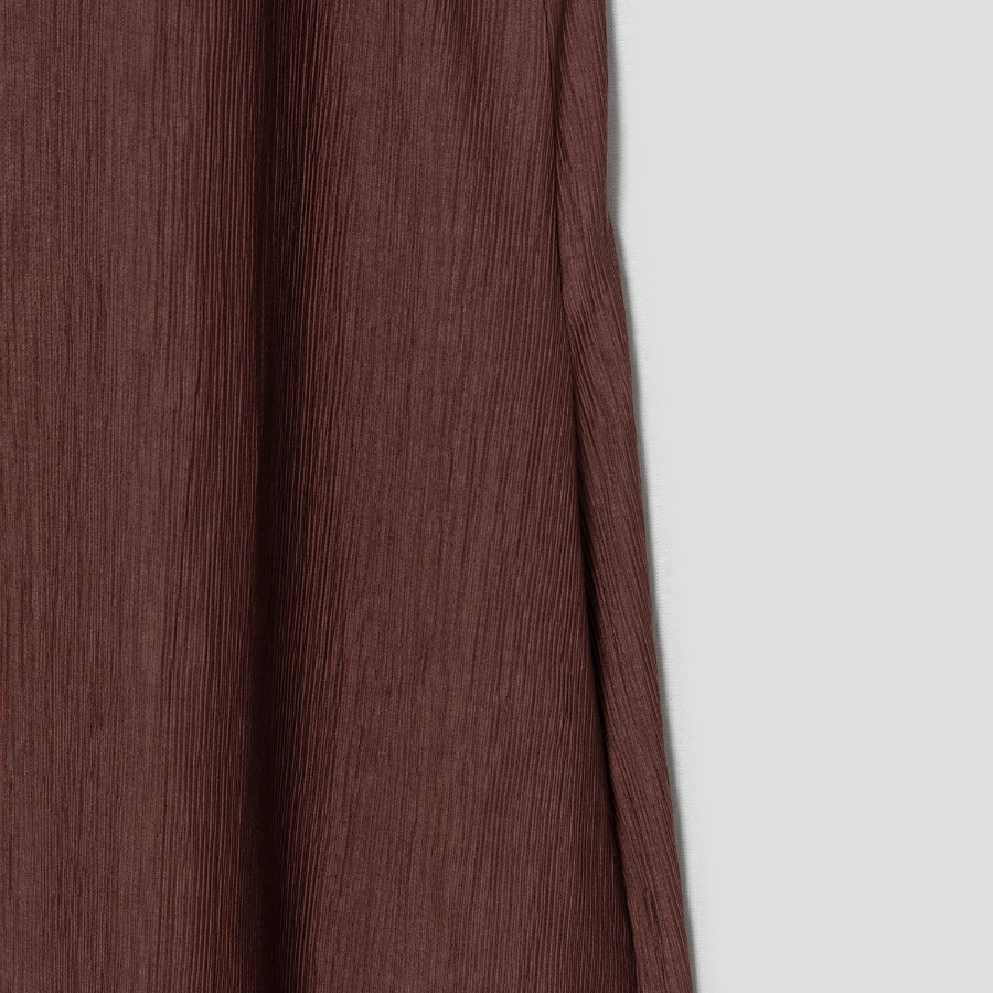Theory Women Willow Crepe Sleeveless Henley Dress - Marron