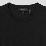 Theory Women Apex Cotton Tie Front Dress - Black