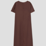 Theory Women Poly Georgette Maxi Dress - Marron