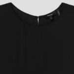 Theory Women Poly Georgette Maxi Dress - Black