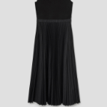 Theory Women Sleek Poplin Full Pleats Dress - Black