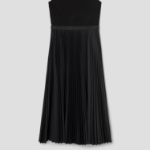 Theory Women Sleek Poplin Full Pleats Dress - Black