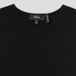 Theory Women Sleek Poplin Full Pleats Dress - Black