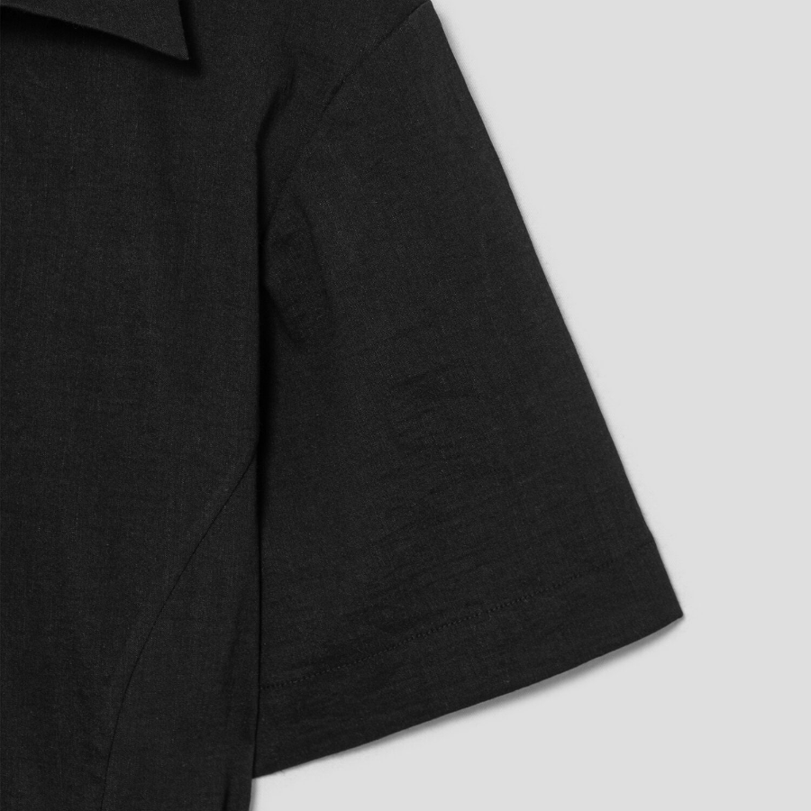 Theory Women Good Crunch Slit Volume Dress - Black