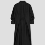 Theory Women Sleek Poplin Fixed Sleeve Dress - Black