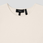 Theory Women Sleek Poplin Full Pleats Dress - White