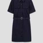Theory Women Good Crunch Military Pocket Dress - Concord