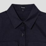 Theory Women Good Crunch Military Pocket Dress - Concord