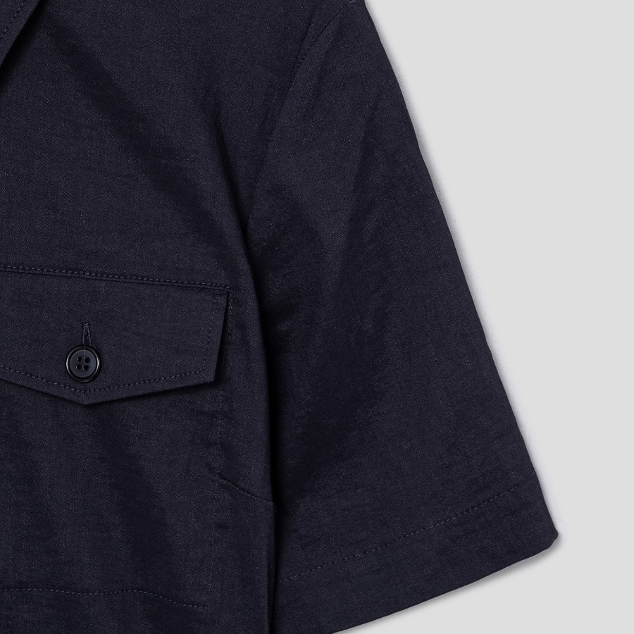 Theory Women Good Crunch Military Pocket Dress - Concord