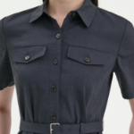 Theory Women Good Crunch Military Pocket Dress - Concord