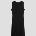 Theory Women Sweater Jersey Drape Tuck Dress - Black