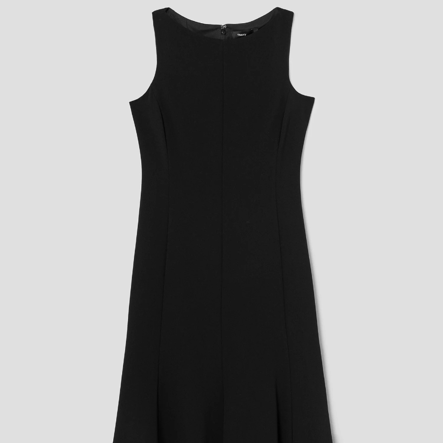 Theory Women Admiral Crepe Mermaid Dress - Black