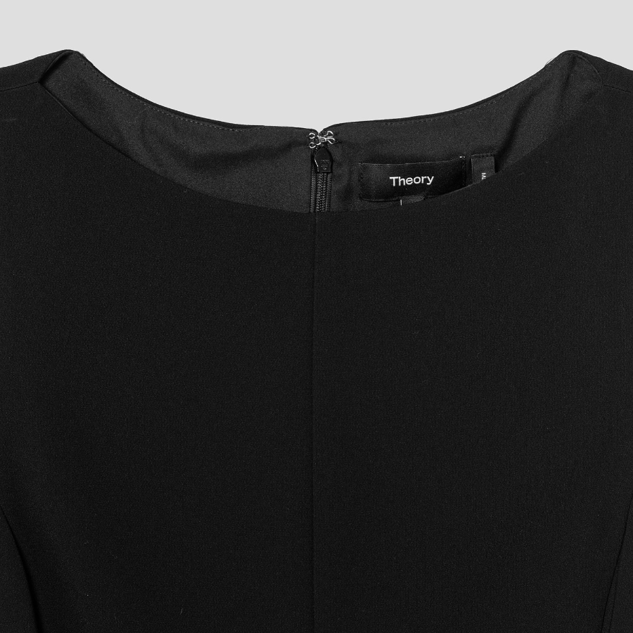 Theory Women Admiral Crepe Mermaid Dress - Black