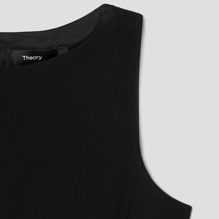 Theory Women Admiral Crepe Mermaid Dress - Black