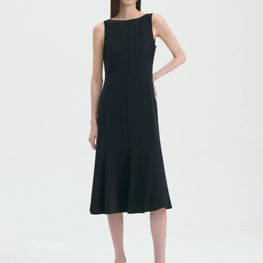 Theory Women Admiral Crepe Mermaid Dress - Black