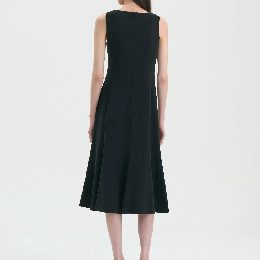 Theory Women Admiral Crepe Mermaid Dress - Black