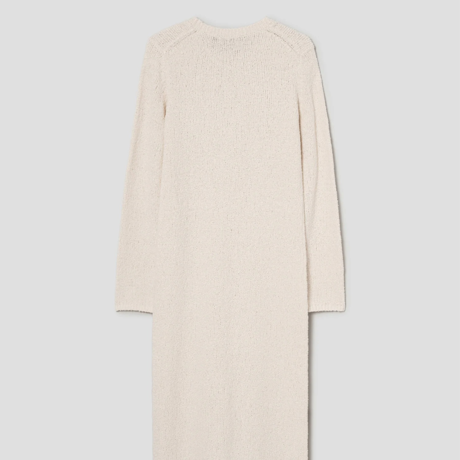 Theory Women Terry Boucle Boucle Dress - Ivory