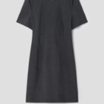 Theory Women Good Wool Jatinn Dress - Charcoal Melange