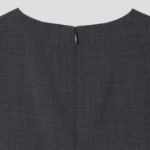 Theory Women Good Wool Jatinn Dress - Charcoal Melange