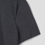 Theory Women Good Wool Jatinn Dress - Charcoal Melange