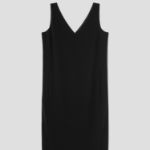 Theory Women Admiral Crepe Sleveeless Vneck Dress - Black