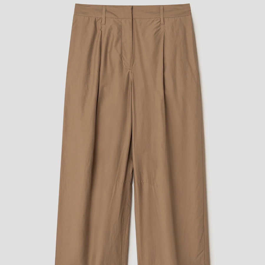 Theory Women Soft Lawn Utility Crop Pants - Bronze