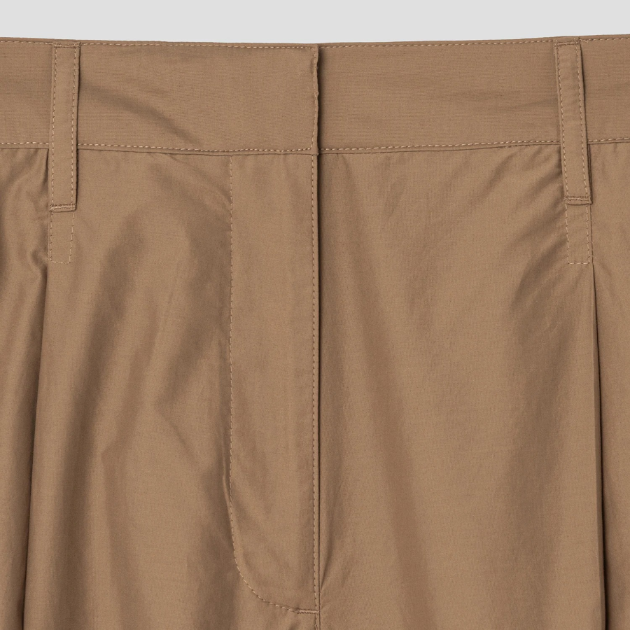 Theory Women Soft Lawn Utility Crop Pants - Bronze