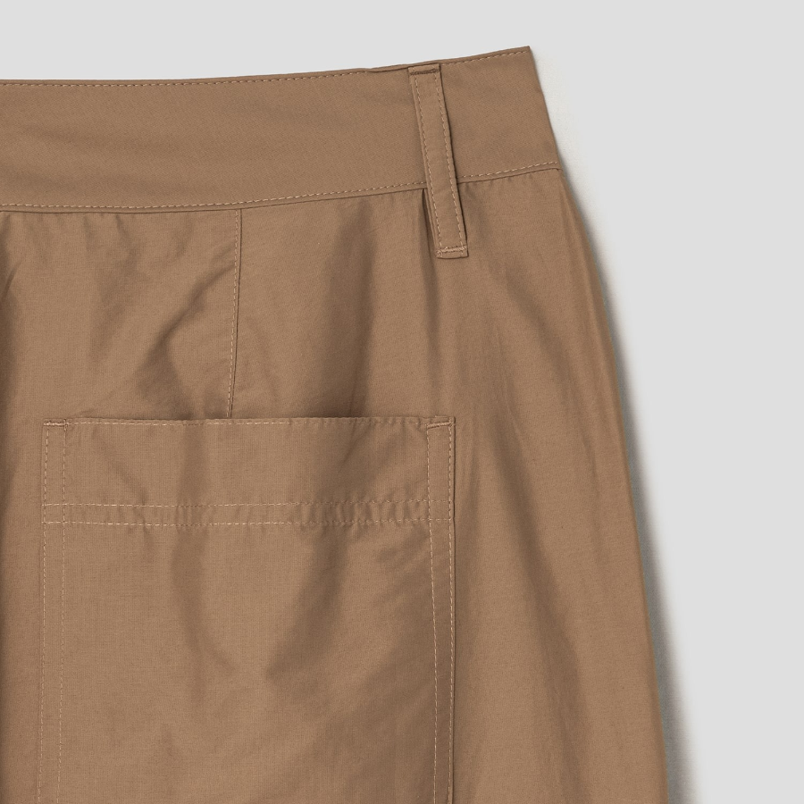 Theory Women Soft Lawn Utility Crop Pants - Bronze