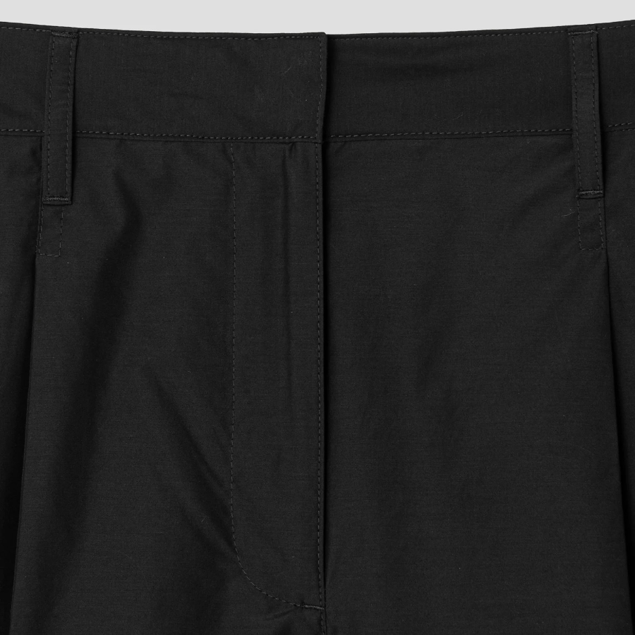 Theory Women Soft Lawn Utility Crop Pants - Black