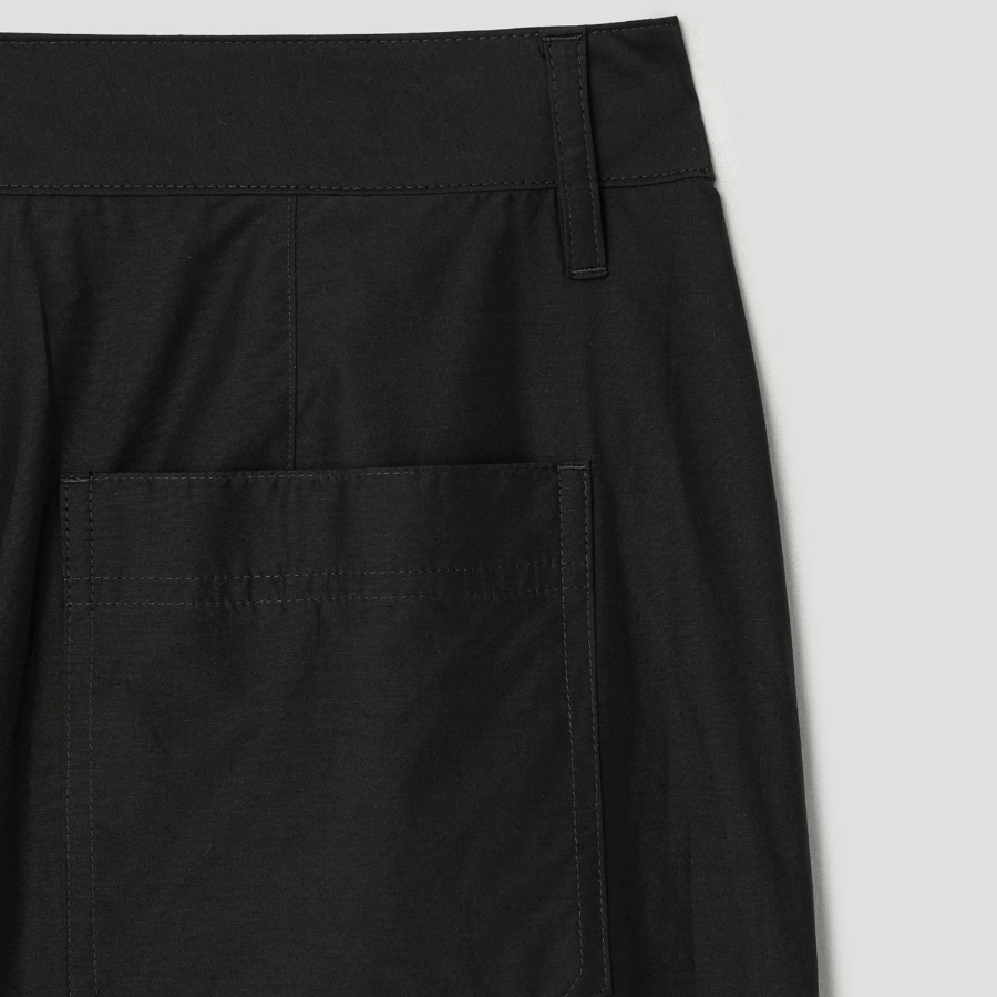 Theory Women Soft Lawn Utility Crop Pants - Black