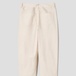 Theory Women Feather Chino Drop Curved Pants - Almond