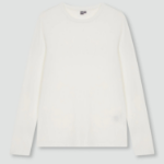 JAJU Soft Long-Sleeve T-Shirt – White