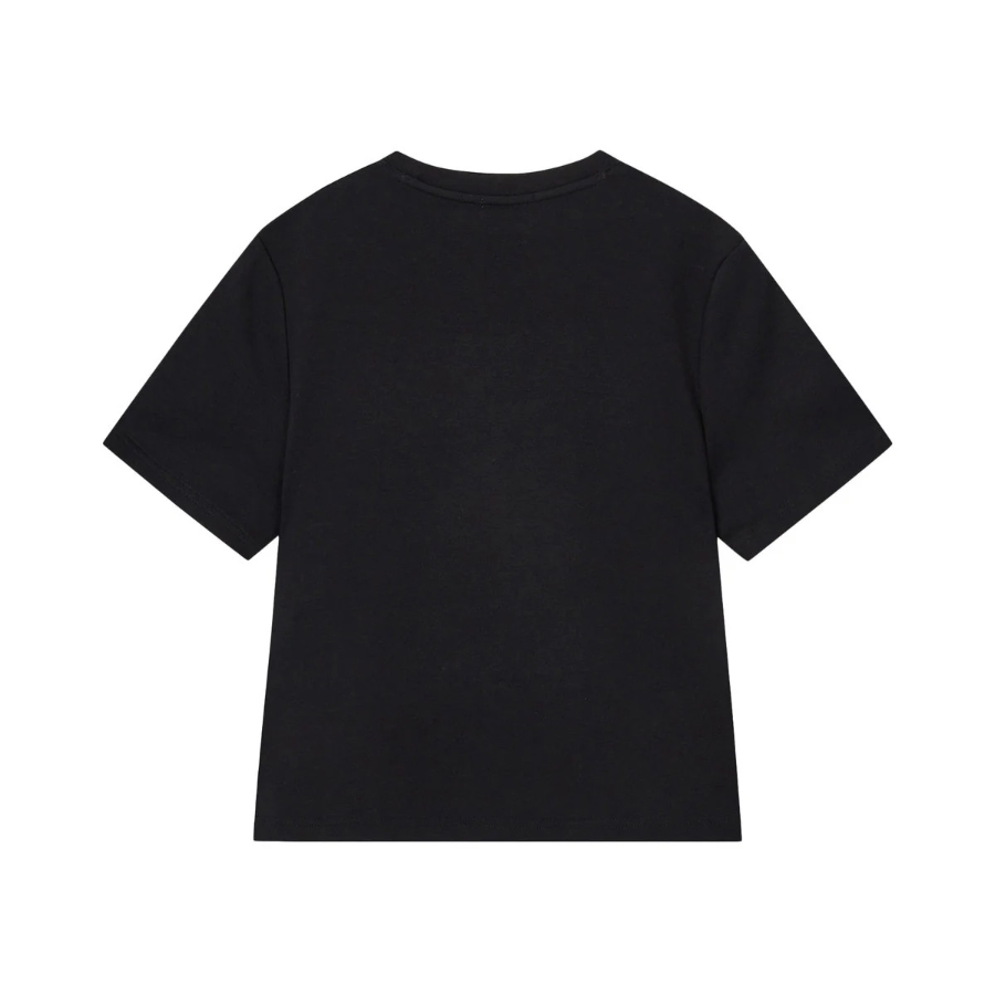 JAJU Heavy Cotton Short-Sleeve T-Shirt – Black