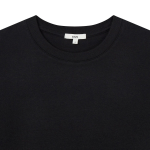 JAJU Heavy Cotton Short-Sleeve T-Shirt – Black