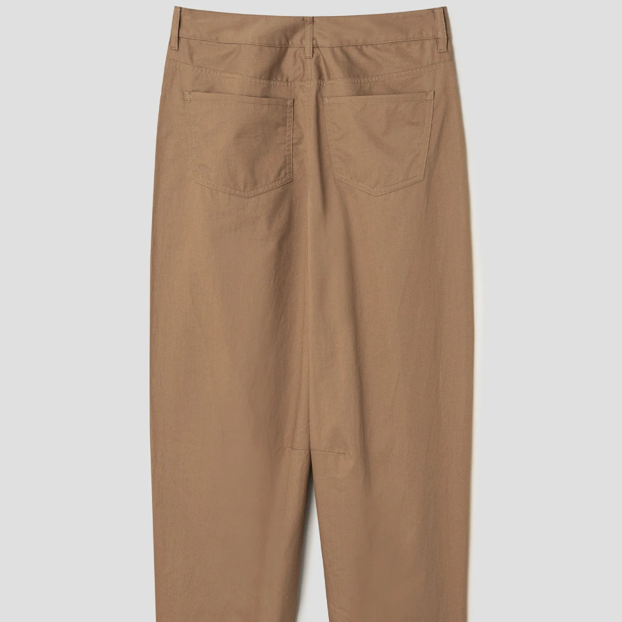 Theory Women Feather Chino Drop Curved Pants - Bronze