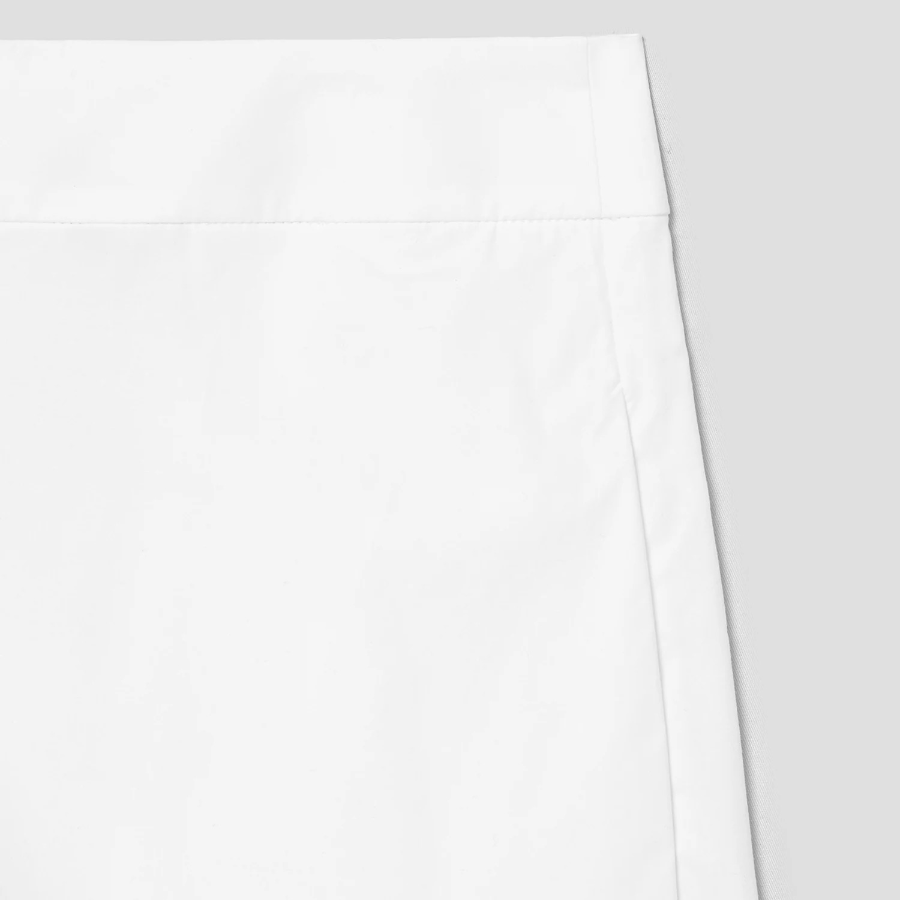 Theory Women City Poplin Eyelet Shorts - White