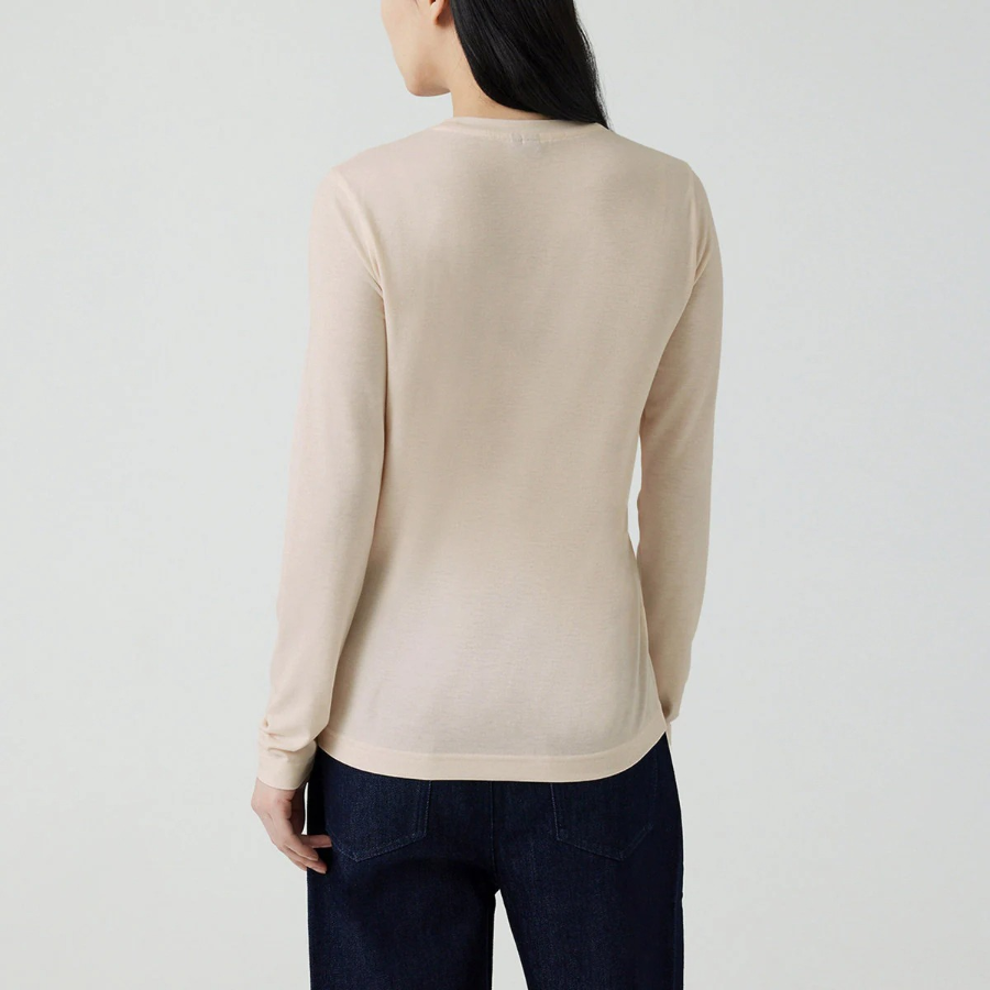 JAJU Soft Long Sleeve T-Shirt – Pink