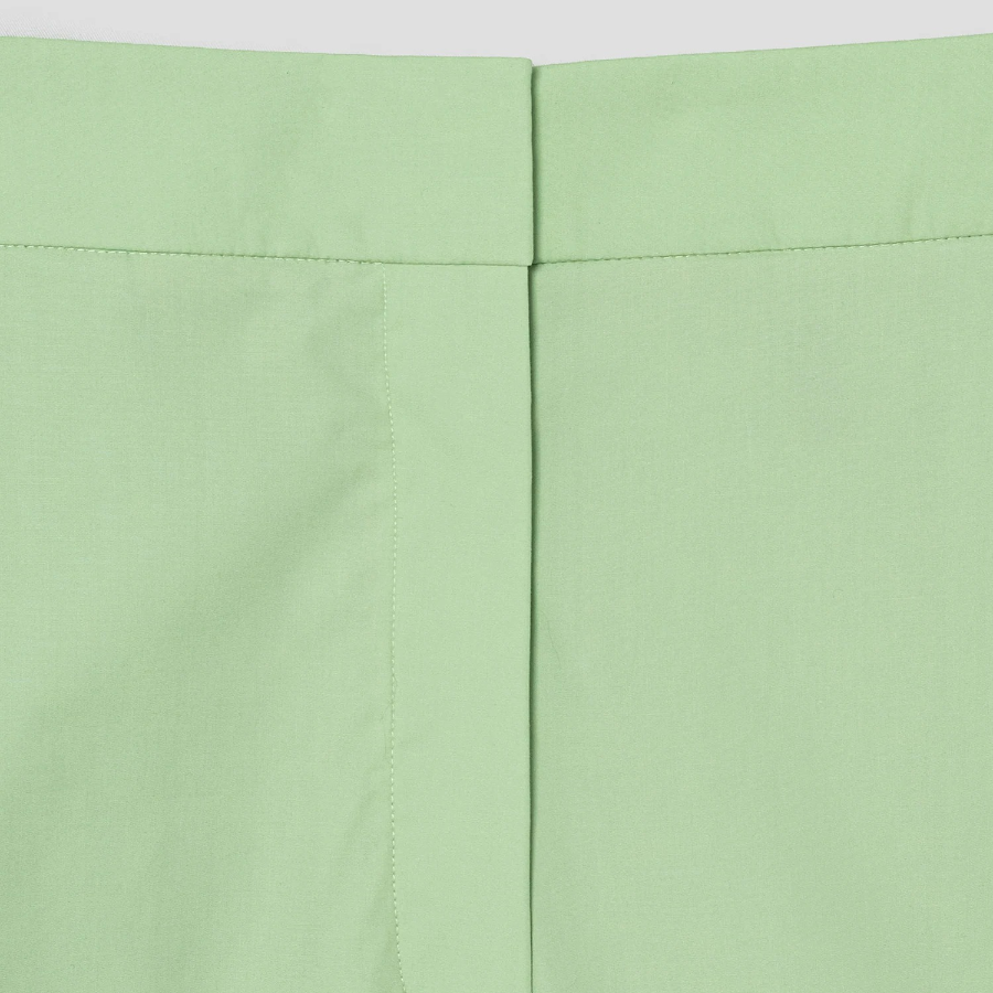 Theory Women City Poplin Eyelet Shorts - Meadow